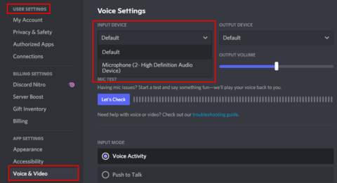 How to Fix Mic Not Working on Discord - The Mic Test